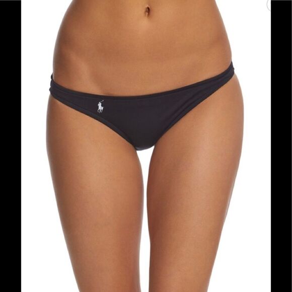 Polo black bikini bottoms. NWT - Picture 2 of 7
